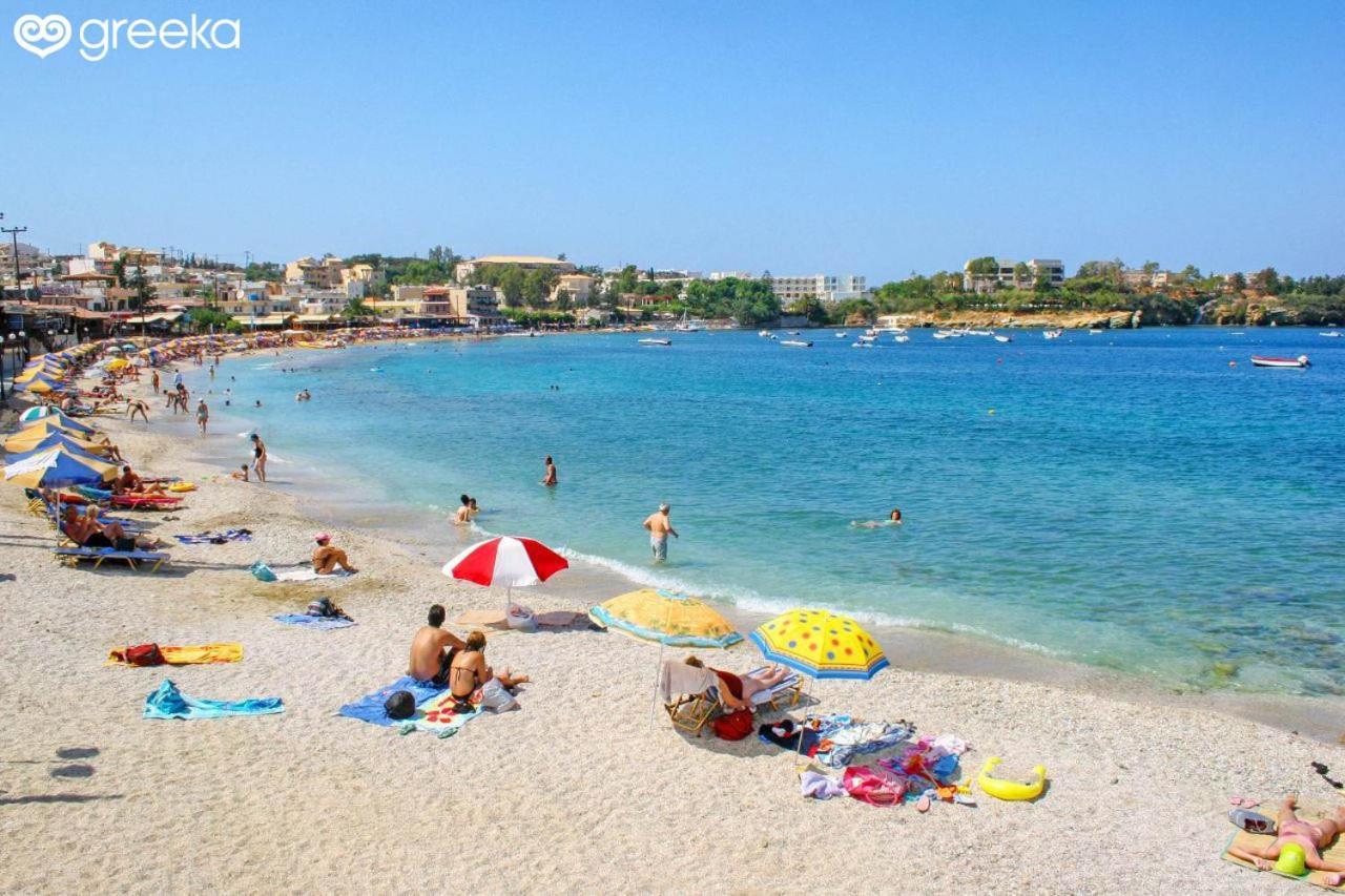 Elio A 1Bdr Apt With Garden 1 Min From The Beach By Hospi Heraklion  Luaran gambar